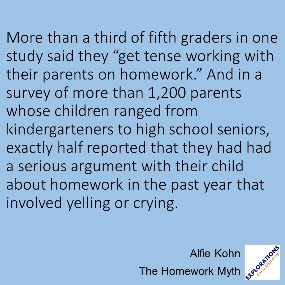 The Homework Myth | Quote 02816