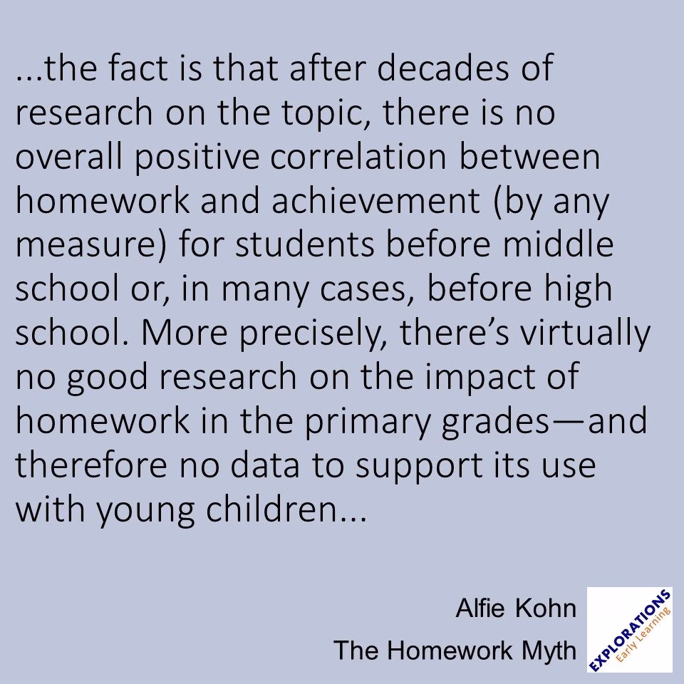 The Homework Myth | Quote 02827