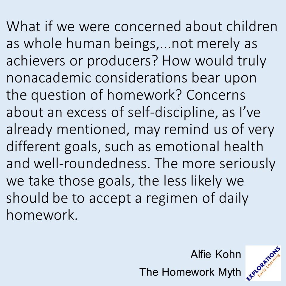 The Homework Myth | Quote 02906