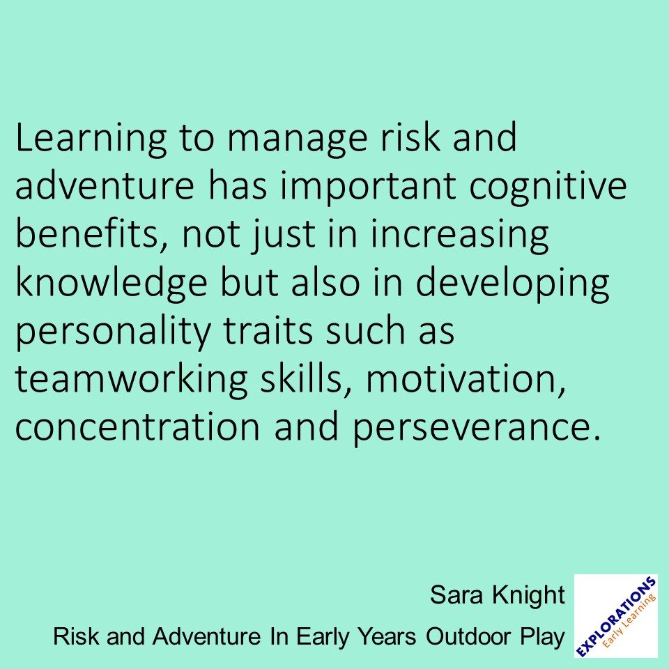 Risk and Adventure In Early Years Outdoor Play | Quote 02916