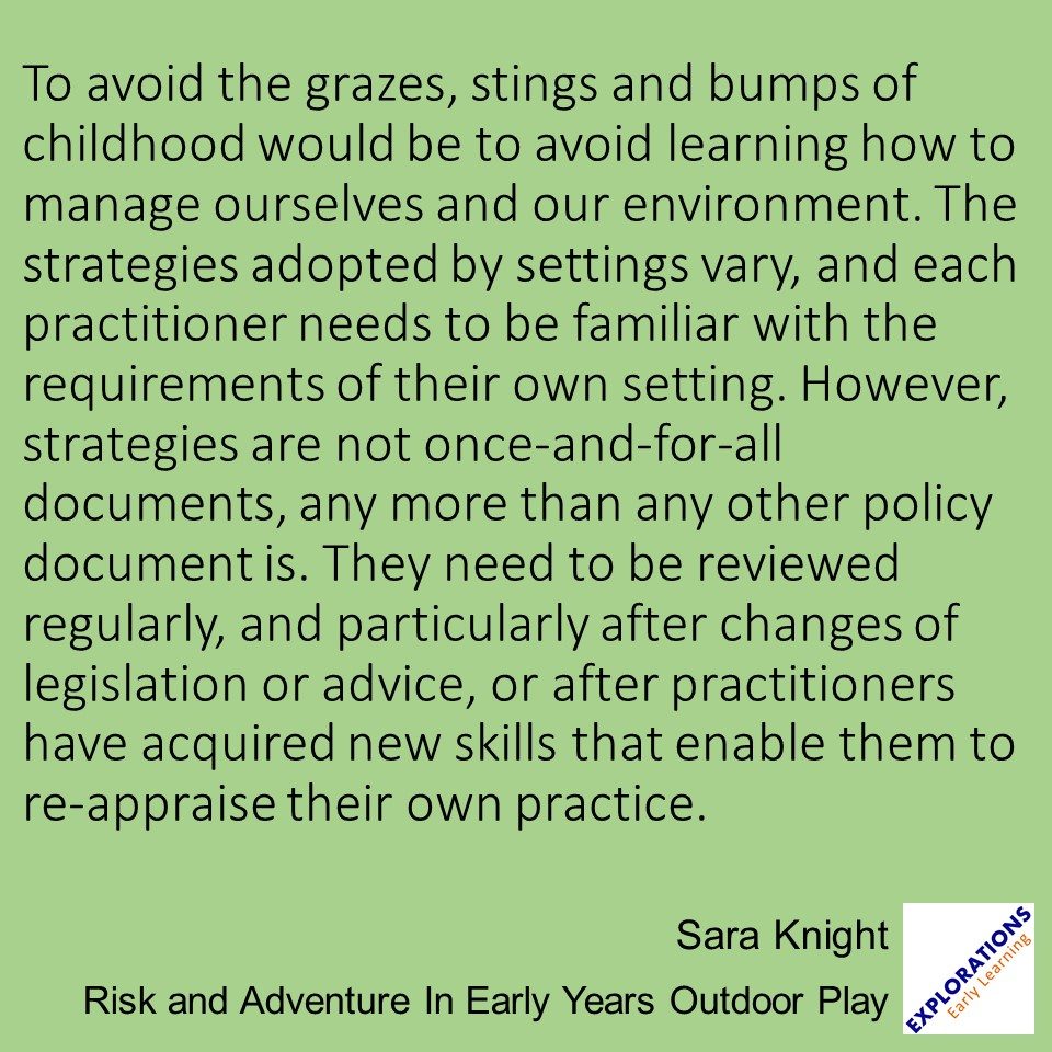 Risk and Adventure In Early Years Outdoor Play | Quote 02929