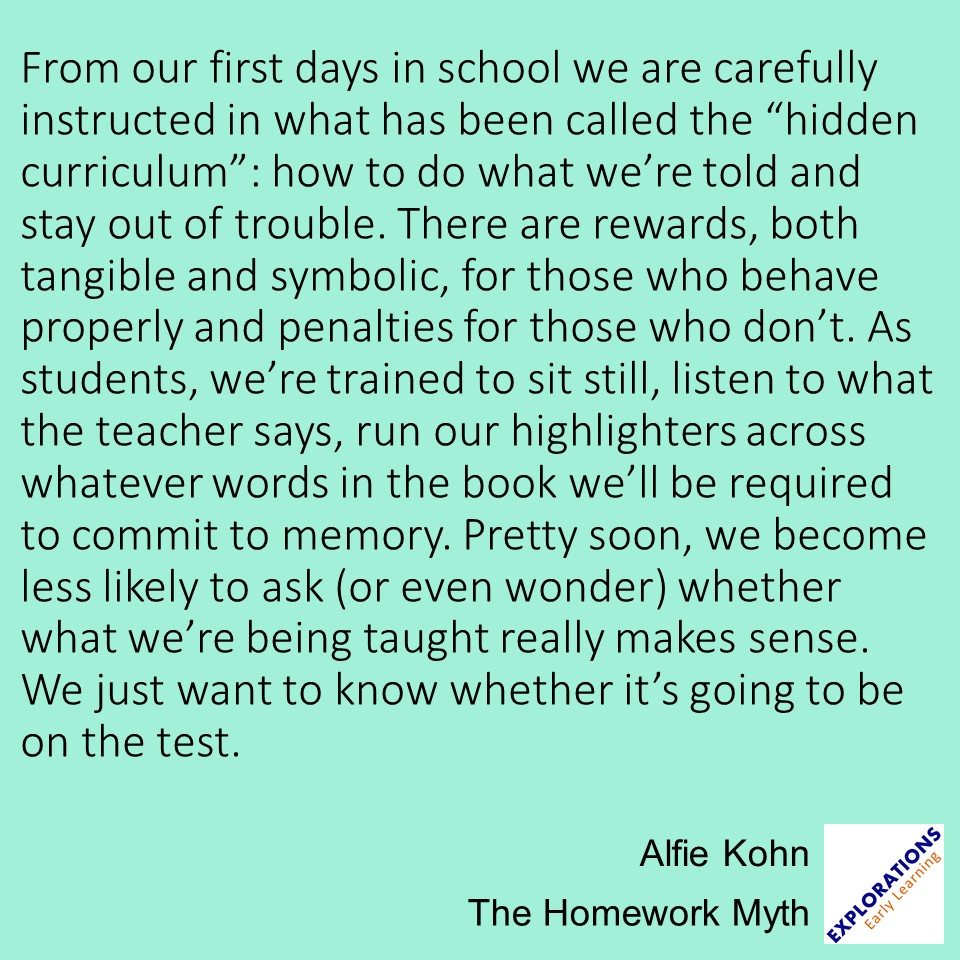 The Homework Myth | Quote 02935