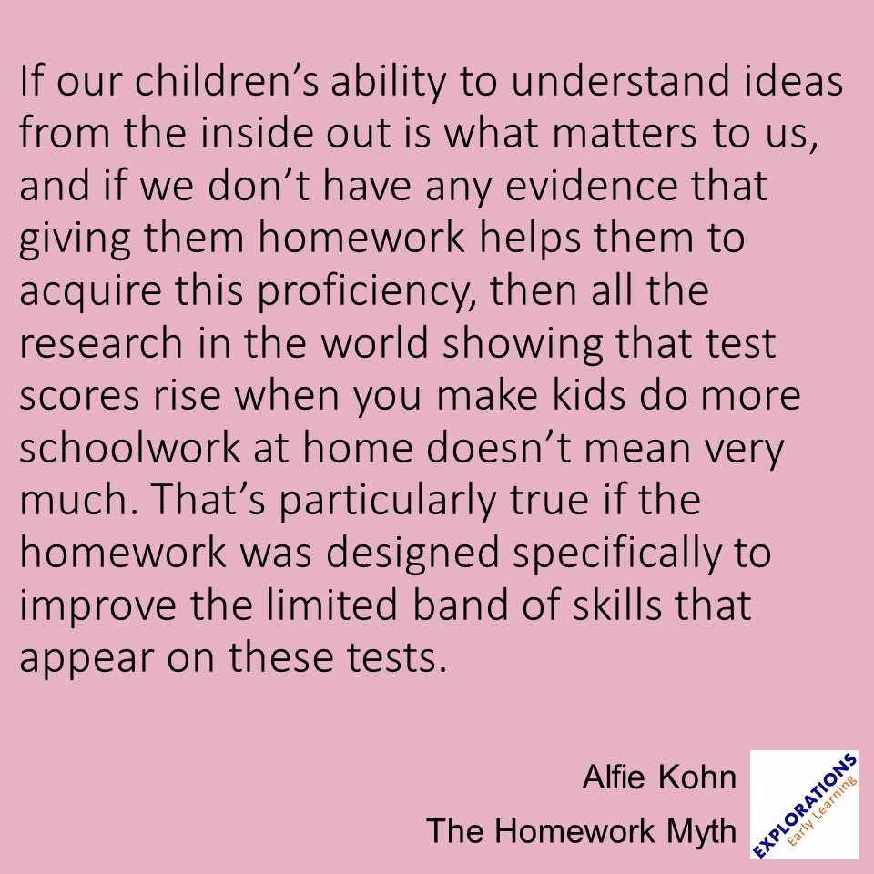 The Homework Myth | Quote 02940