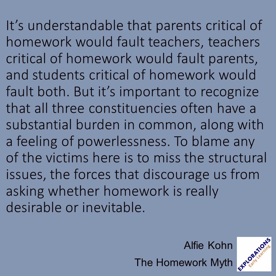 The Homework Myth | Quote 02951