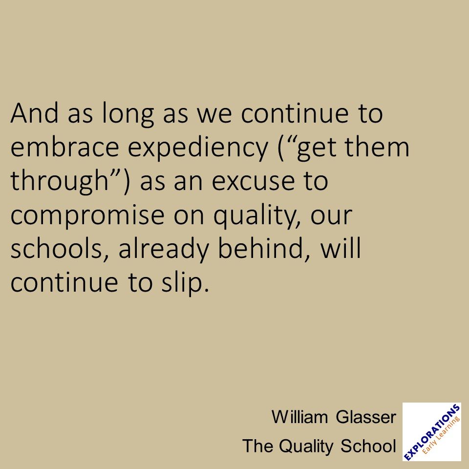 The Quality School | Quote 02956