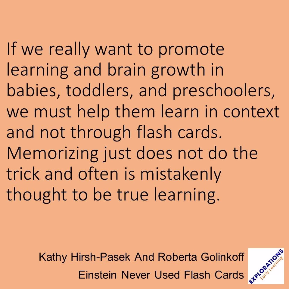 Einstein Never Used Flash Cards | Quote 02988