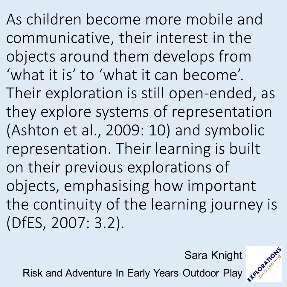 Risk and Adventure In Early Years Outdoor Play | Quote 03001