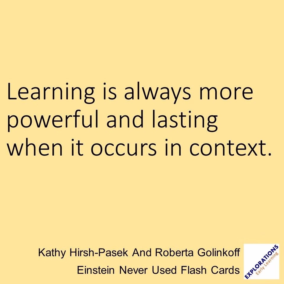 Einstein Never Used Flash Cards | Quote 03028