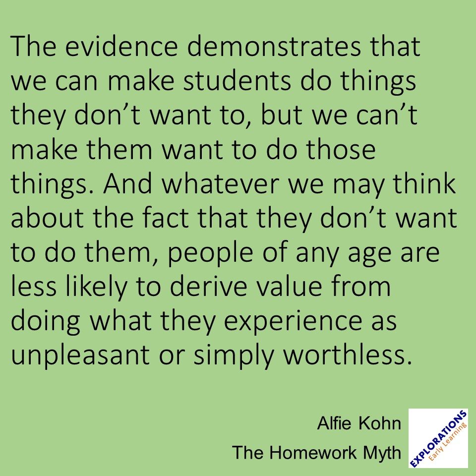 The Homework Myth | Quote 03043