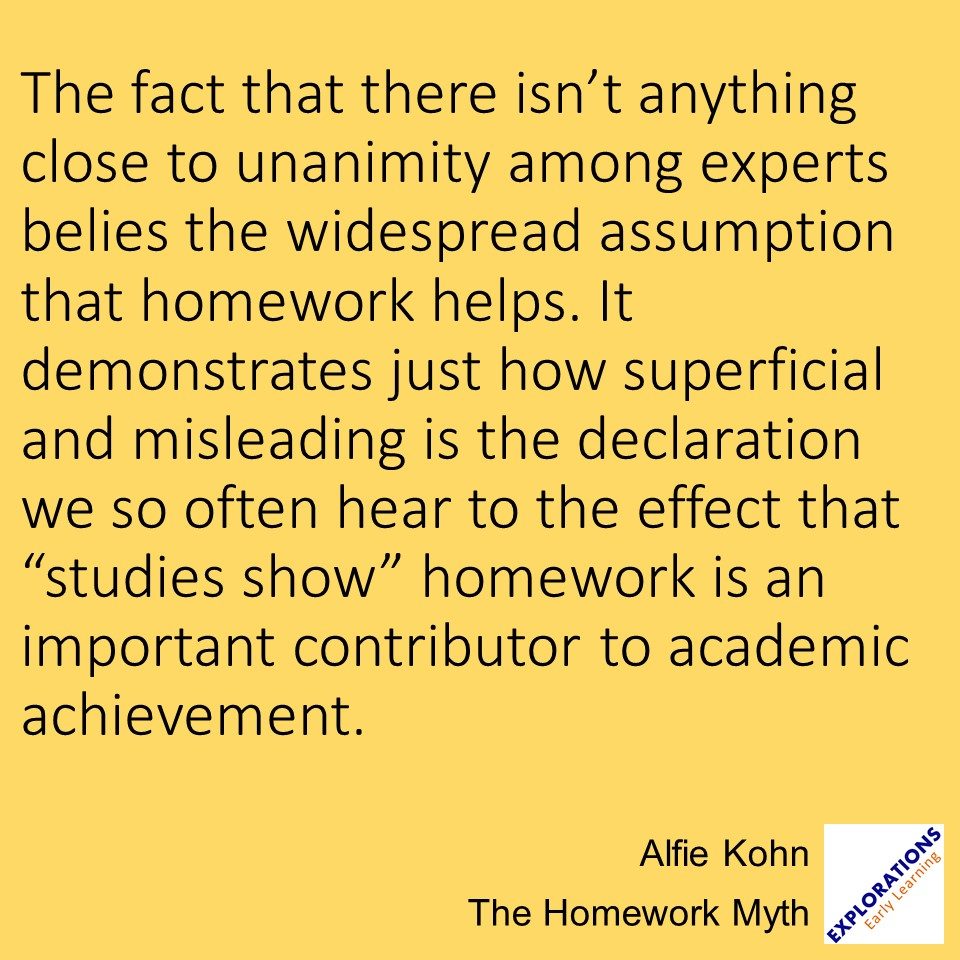 The Homework Myth | Quote 03061