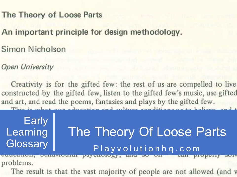 The Theory Of Loose Parts