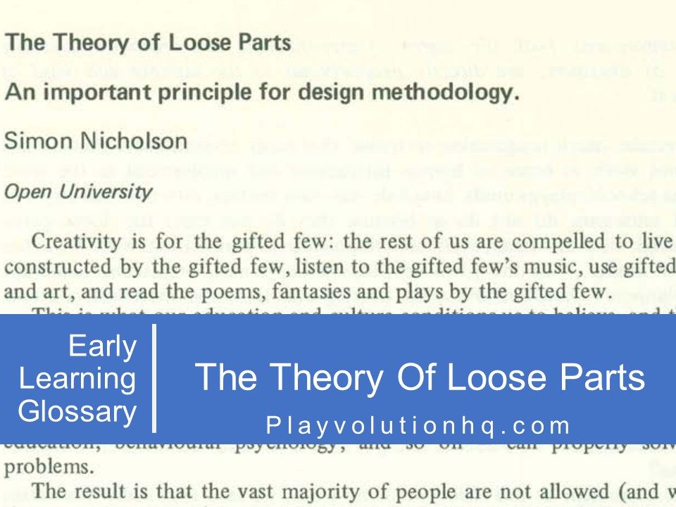 The Theory Of Loose Parts