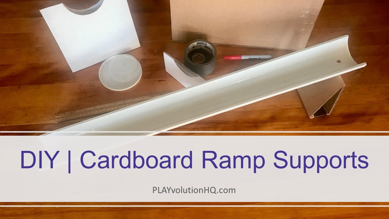 DIY | Cardboard Ramp Supports