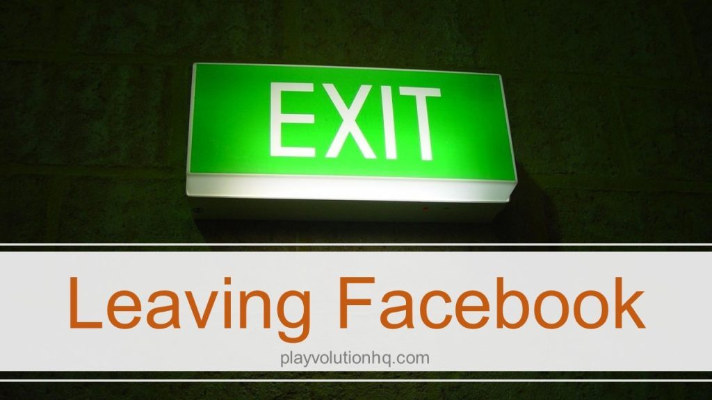 Leaving Facebook