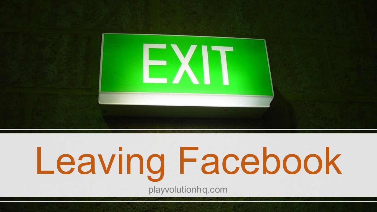 Leaving Facebook