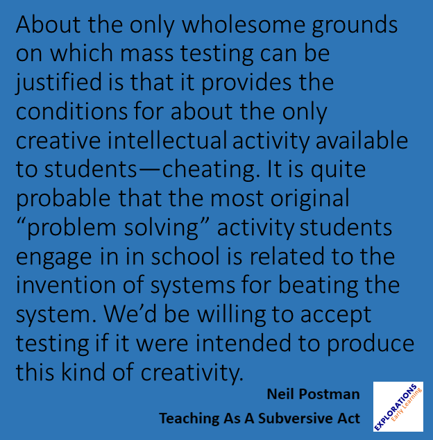 Teaching As A Subversive Act | Quote 00658