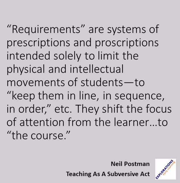 Teaching As A Subversive Act | Quote 01640