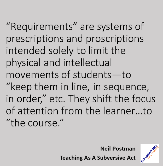 Teaching As A Subversive Act | Quote 01640
