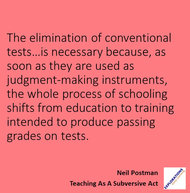 Teaching As A Subversive Act | Quote 01634