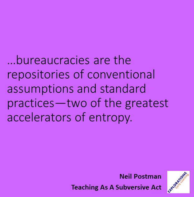 Teaching As A Subversive Act | Quote 01751