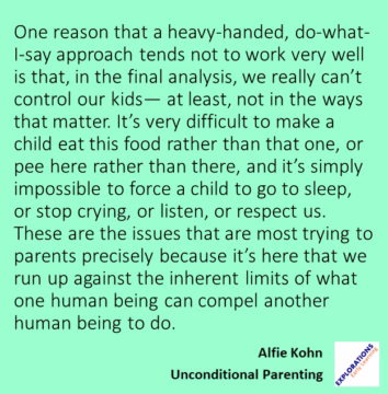 Unconditional Parenting | Quote 01756