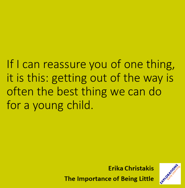 The Importance Of Being Little  | Quote 01201