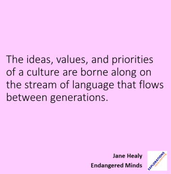 Endangered Minds  | Quote 01128