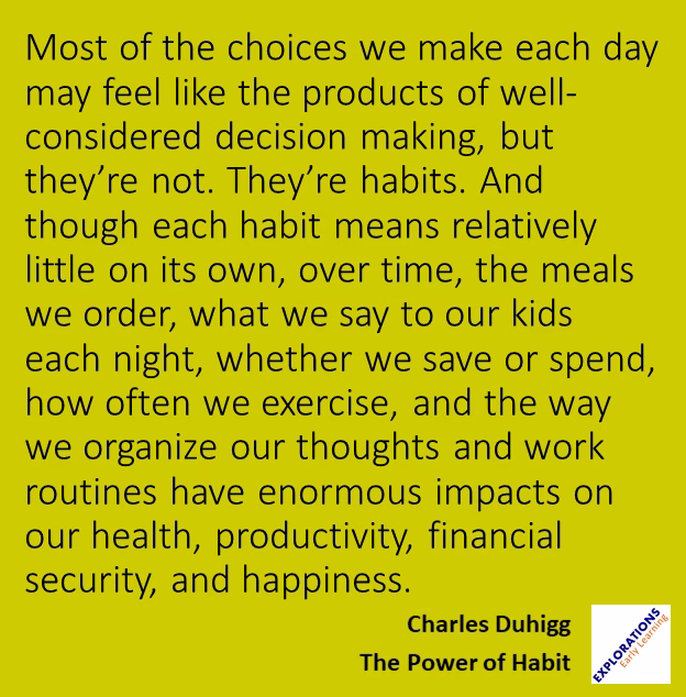 The Power Of Habit | Quote 00447