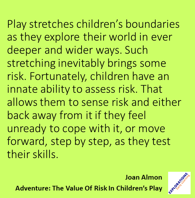 Adventure: The Value Of Risk In Children’s Play | Quote 01842