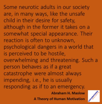 A Theory Of Human Motivation | Quote 00895