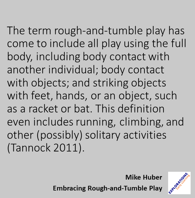 Embracing Rough-And-Tumble Play | Quote 00414