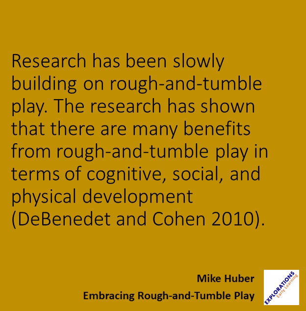 Embracing Rough-And-Tumble Play | Quote 00813