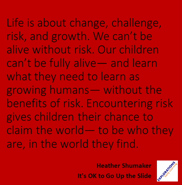 It’s Ok To Go Up The Slide | Quote 01479