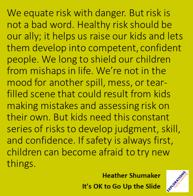 It’s Ok To Go Up The Slide | Quote 01650