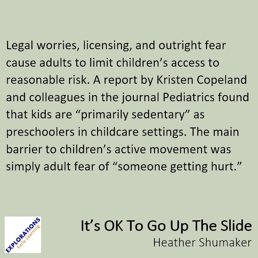 It’s OK To Go Up The Slide | Quote 01918