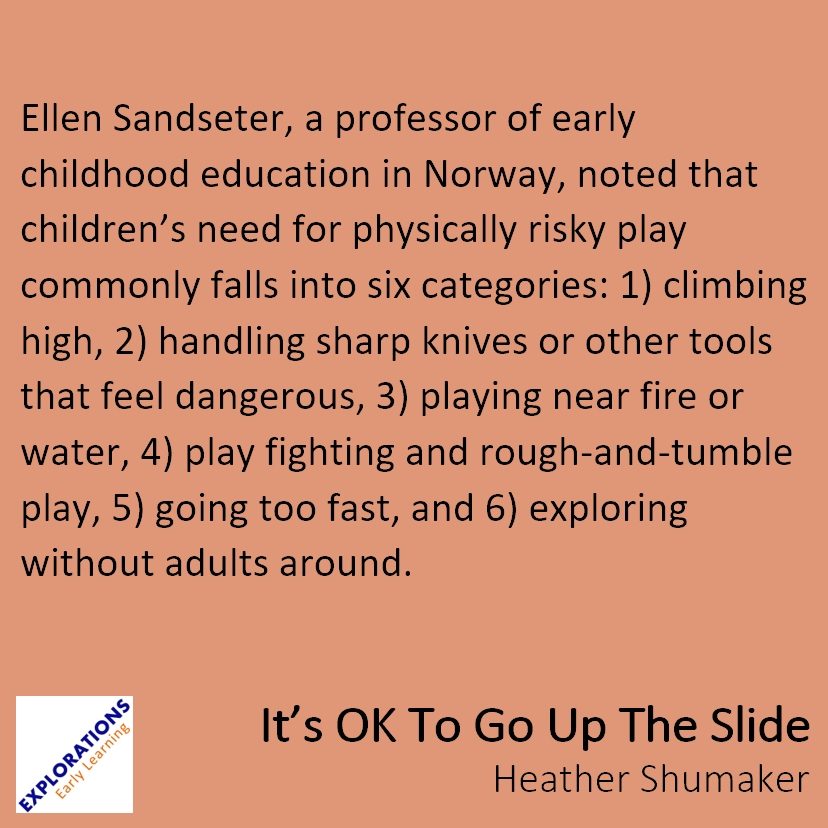 It’s OK To Go Up The Slide | Quote 01979