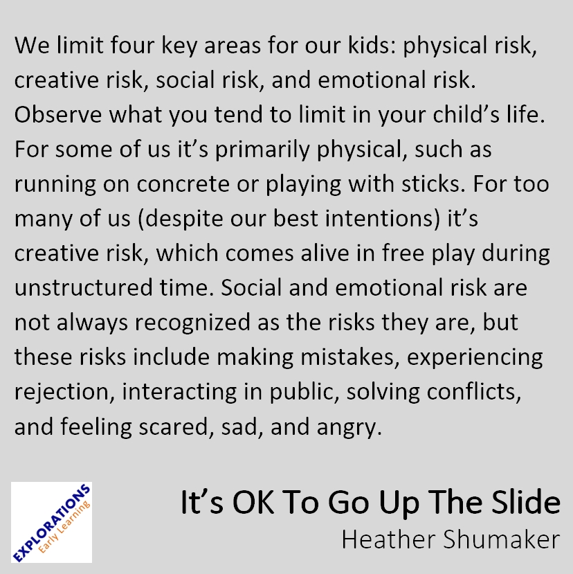 It’s OK To Go Up The Slide | Quote 01944