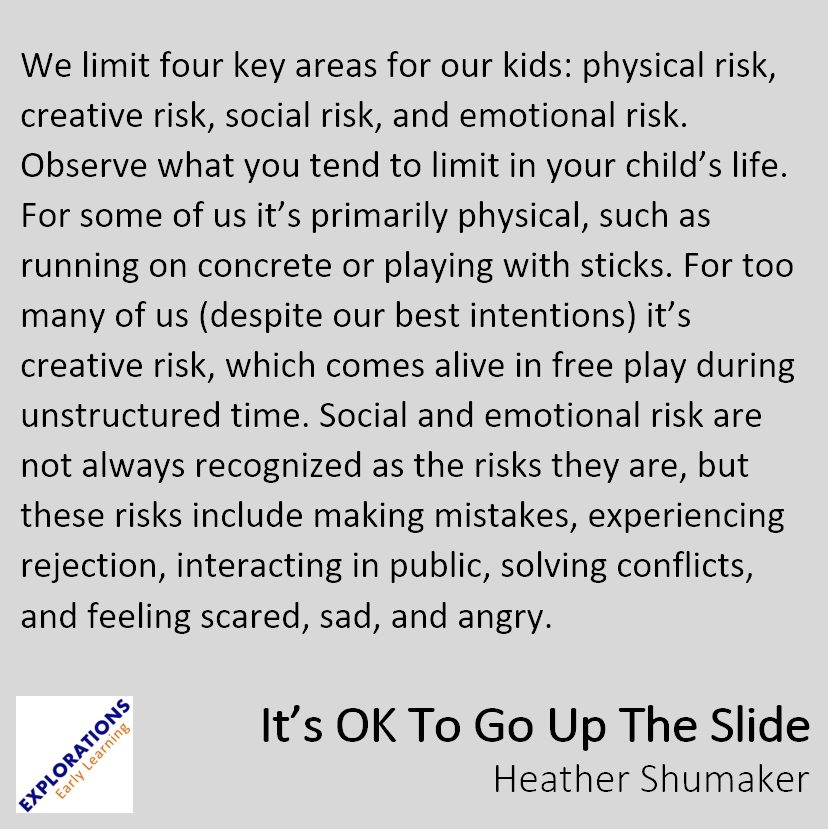 It’s OK To Go Up The Slide | Quote 01944