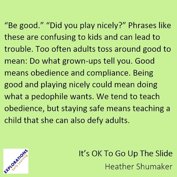 It’s OK To Go Up The Slide | Quote 02205