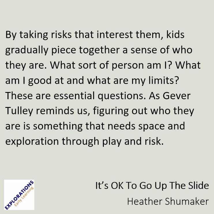 It’s OK To Go Up The Slide | Quote 02427