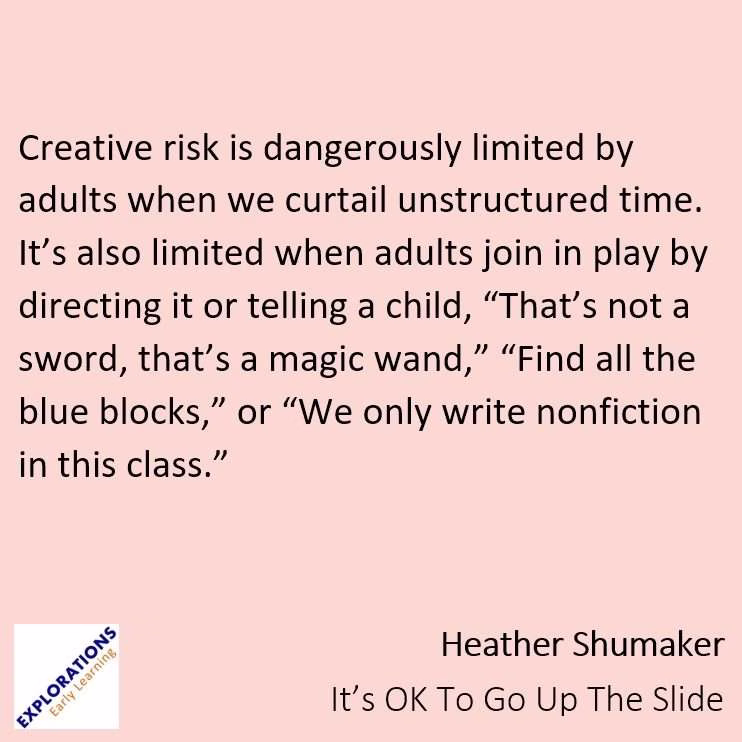 It’s OK To Go Up The Slide | Quote 02472