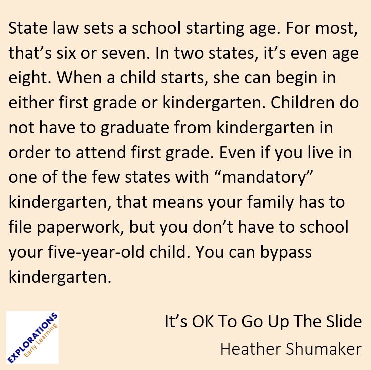 It’s OK To Go Up The Slide | Quote 02489