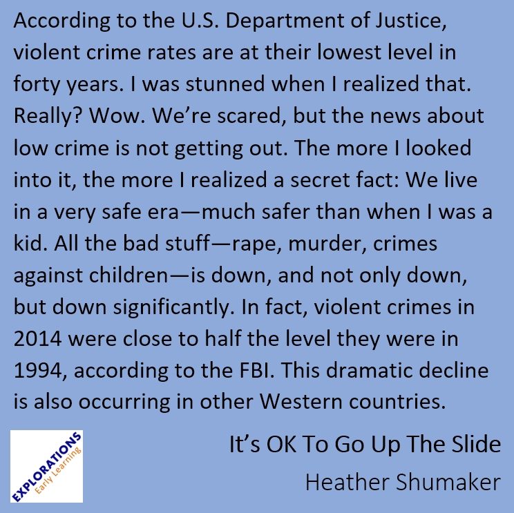 It’s OK To Go Up The Slide | Quote 02546