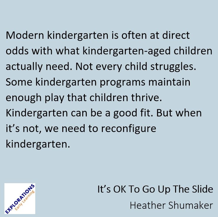 It’s OK To Go Up The Slide | Quote 02563