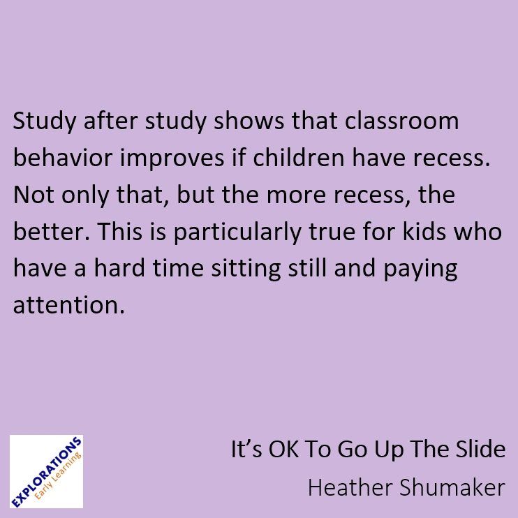 It’s OK To Go Up The Slide | Quote 02565
