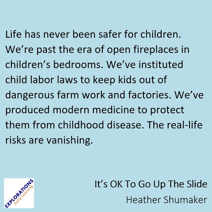 It’s OK To Go Up The Slide | Quote 02586