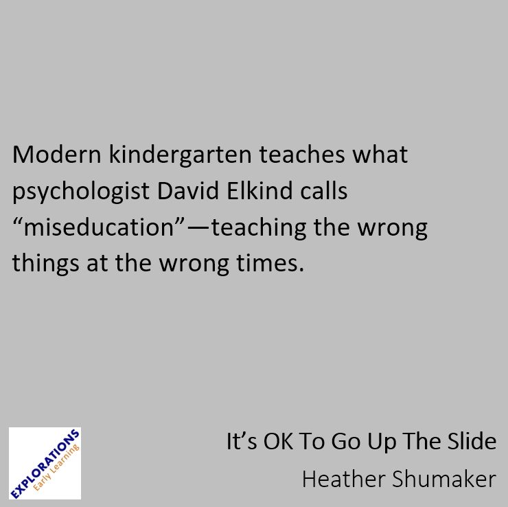 It’s OK To Go Up The Slide | Quote 02588