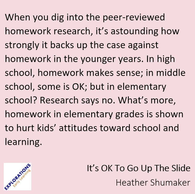 It’s OK To Go Up The Slide | Quote 02602