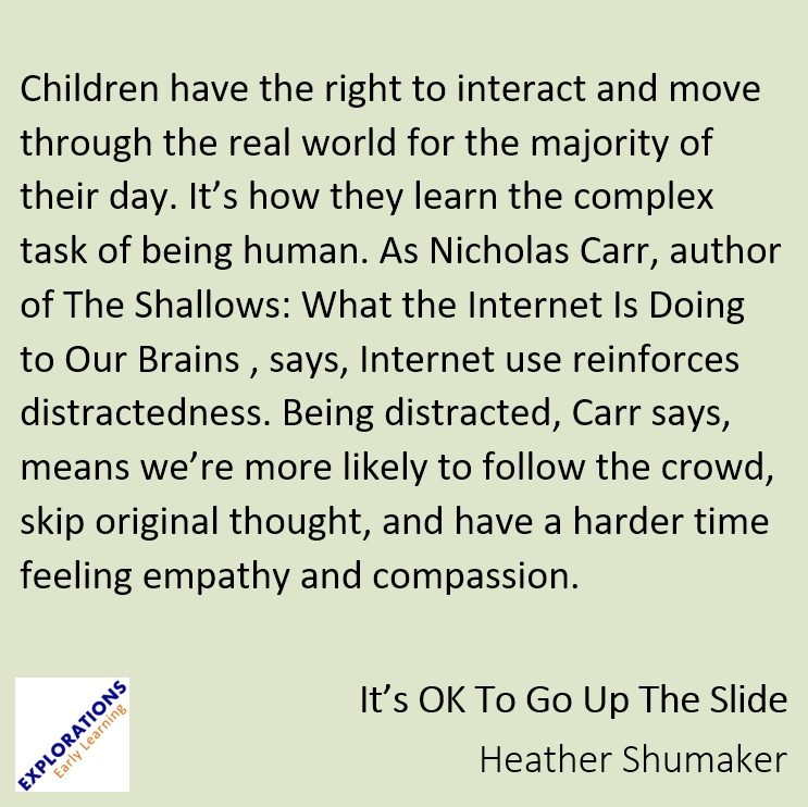 It’s OK To Go Up The Slide | Quote 02646