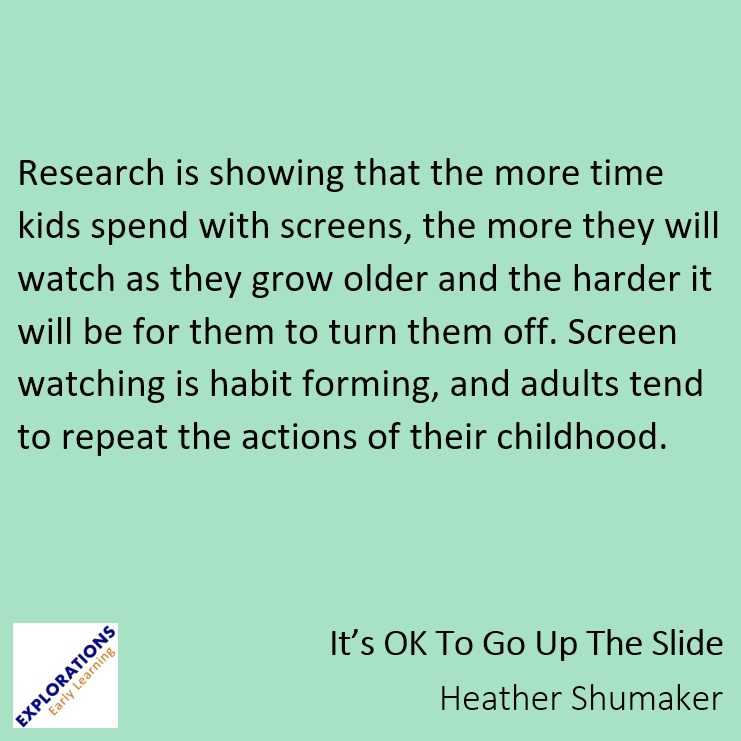 It’s OK To Go Up The Slide | Quote 02680